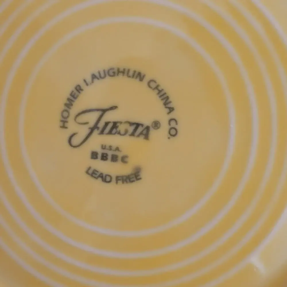 Vintage Fiesta ware Homer Laughlin Dessert Bread Salad Plate Plate 7.25